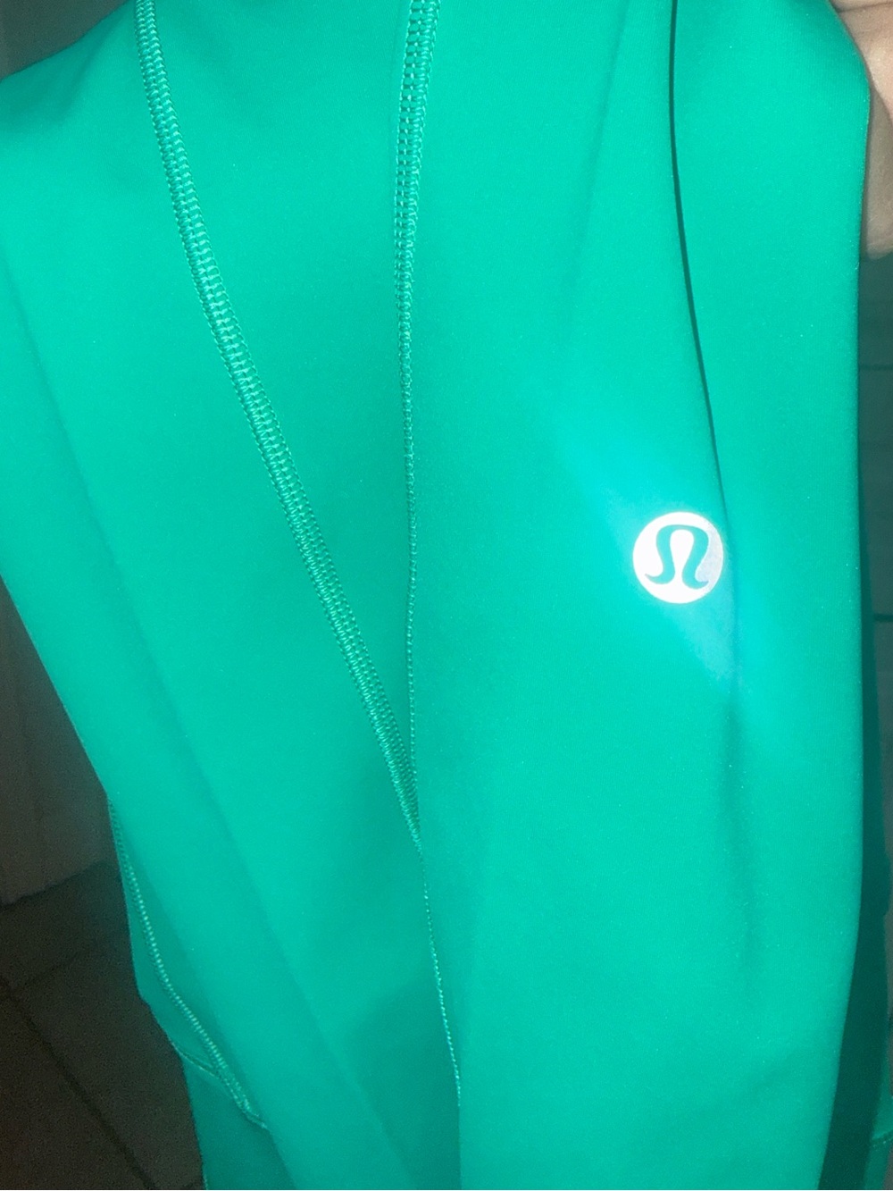 Lululemon Fast and Free High-Rise Tight 25” Green Size 0